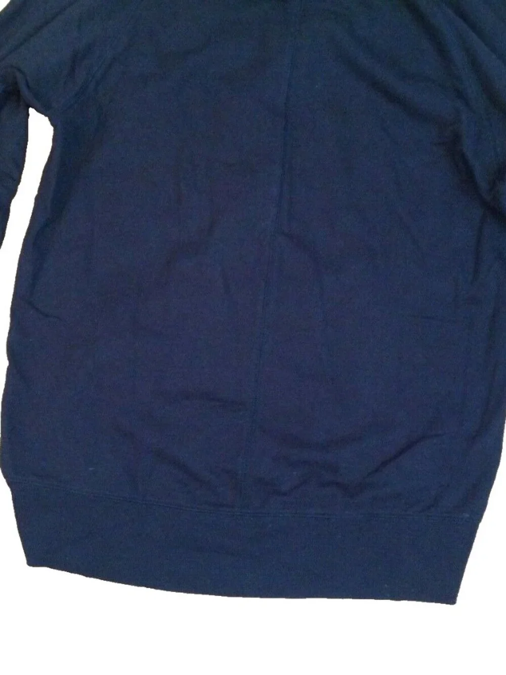 DKNY JEANS HOODIE PULLOVER SWEATSHIRT WOMENS M BLACK LIGHTWEIGHT COTTON